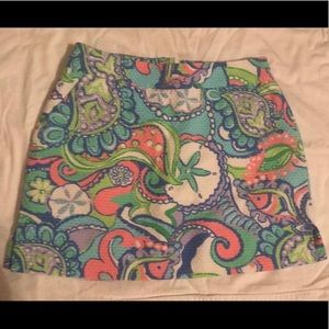 Lilly Pulitzer Patterned Skort